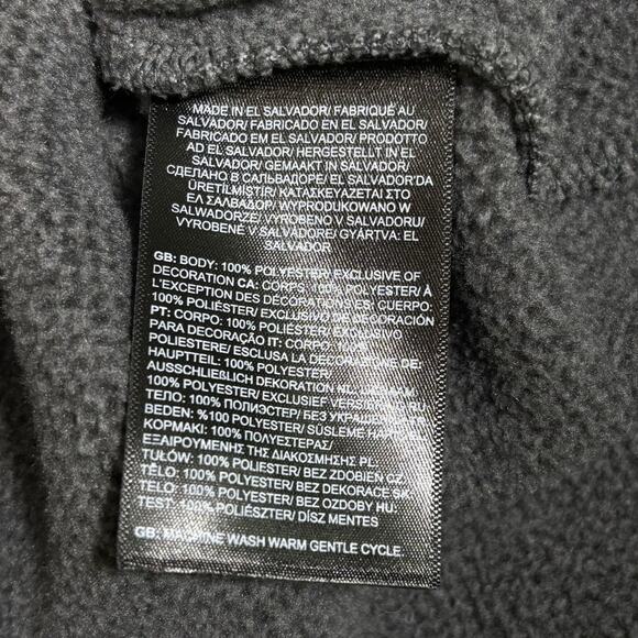 The North Face Men's Quarter Zip Pullover Long Sleeve Sweatshirt Size Large - Picture 8 of 8